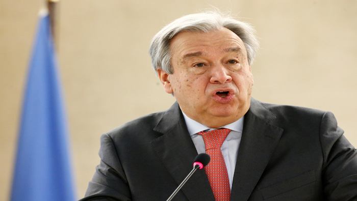 La máxima autoridad de la ONU, Antonio Guterres, señaló la preocupante situación de los derechos humanos de los inmigrantes y refugiados en el mundo.