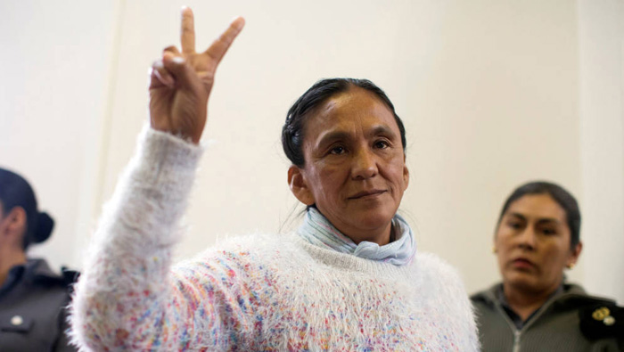 La activista argentina lleva privada de libertad ilegalmente más de 400 días.
