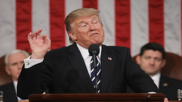El presidente de Estados Unidos, Donald Trump, señaló ante el Congreso la construcción del muro como uno de sus objetivos prioritarios.
