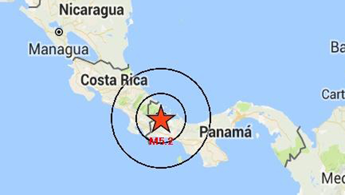 Protección Civil de Panamá y Costa Rica realizan monitoreos para constatar los daños cerca del epicentro.