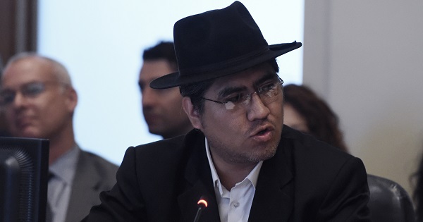 Diego Pary Rodriguez has accused the OAS of committing an “institutional coup.”