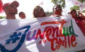 Los jóvenes venezolanos repudian las acciones que atenten contra el Gobierno y la soberanía de la nación.