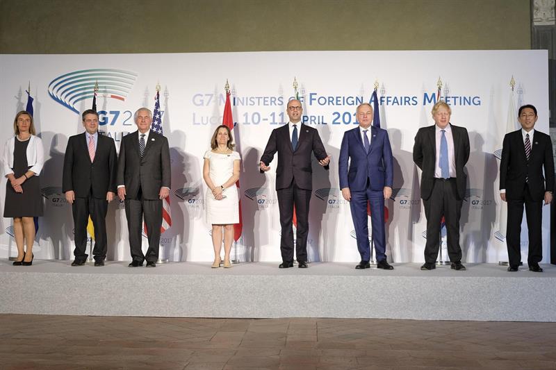 Hasta el momento los ministros del G7 no han impuesto nuevas sanciones contra la nación rusa.