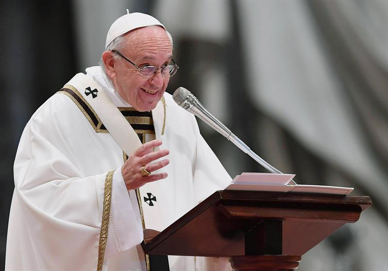 El papa expresó que la violencia no es la cura para 