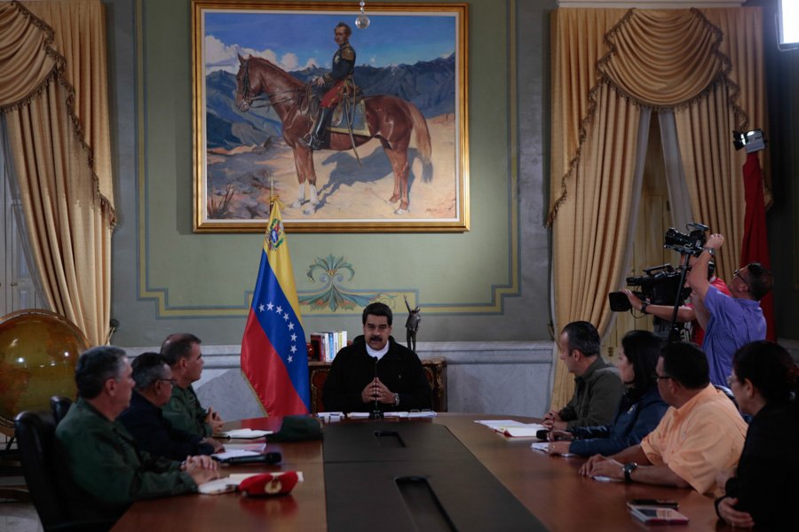 Nicolás Maduro aseguró que los responsables de la violencia en el país serán detenidos.