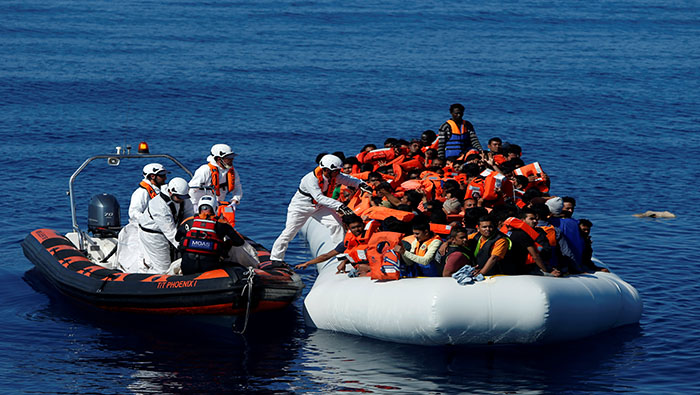 Hasta el 9 de abril han llegado a Europa 31.993 migrantes y refugiados, informó la OIM.