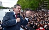 El candidato Jean-Luc Mélenchon, el político más popular de Francia 
