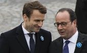 El domingo 14 de mayo, François Hollande dará paso oficialmente a Emmanuel Macron a la presidencia de Francia.