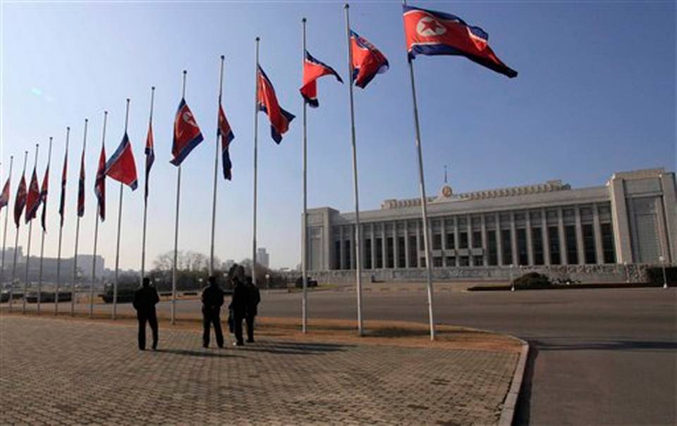 Sede de la Asamblea Suprema del Pueblo de Corea del Norte.