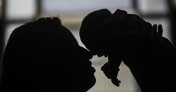 Patricia Vieira de Araujo holds her granddaughter Manuelly Araujo da Cruz, who was born with microcephaly in Rio de Janeiro, Brazil on February 11, 2016.