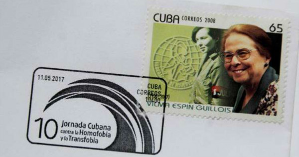 Cuba's first anti-homophobic postal stamp.