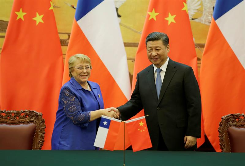 China y Chile ya realizaron una primera ronda de negociaciones y la segunda se producirá en junio próximo.