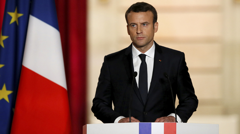 Macron fue elegido presidente el pasado 7 de mayo y se convierte en el mandatario más joven en la historia del país europeo.