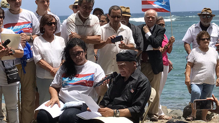 López Rivera agradeció a los gobiernos de Cuba, Nicaragua, Bolivia y Venezuela por la solidaridad.