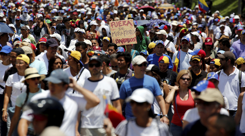 Esta se convierte en la 50 concentración protagonizada por la derecha venezolana, que en su mayoría han culminado con actos vandálicos y terroristas.