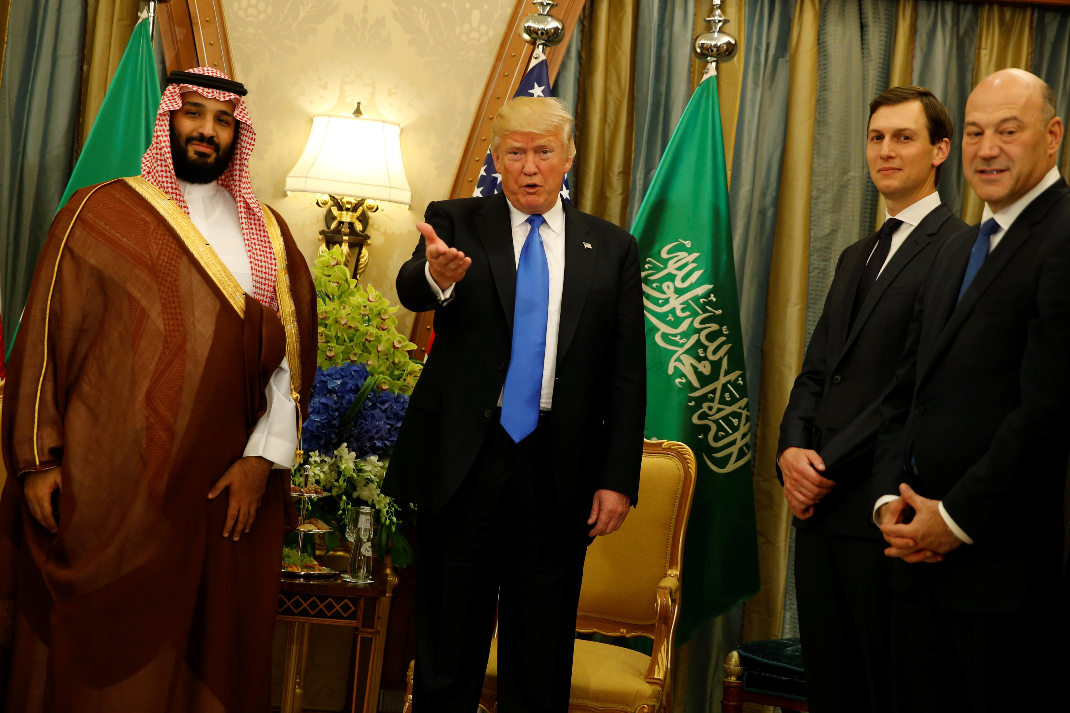 Donald Trump se encuentra en una gira internacional, que inició en Arabia Saudita.
