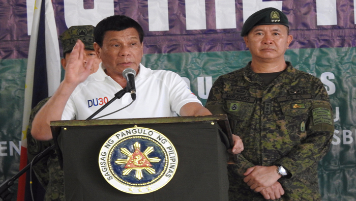 El mandatario de Filipinas, Rodrigo Duterte, ha sido un ferviente combatiente en la lucha contra el narcotráfico.