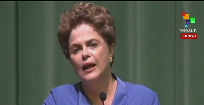 Los medios de comunicación, según Rousseff, vendieron el discurso de un país en quiebra, sin embargo, ellos mismos confirmaron que eso no era cierto.