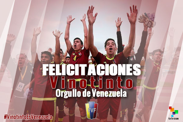 La selección venezolana Sub 20 alcanzó la primera final mundialista en la historia del país.