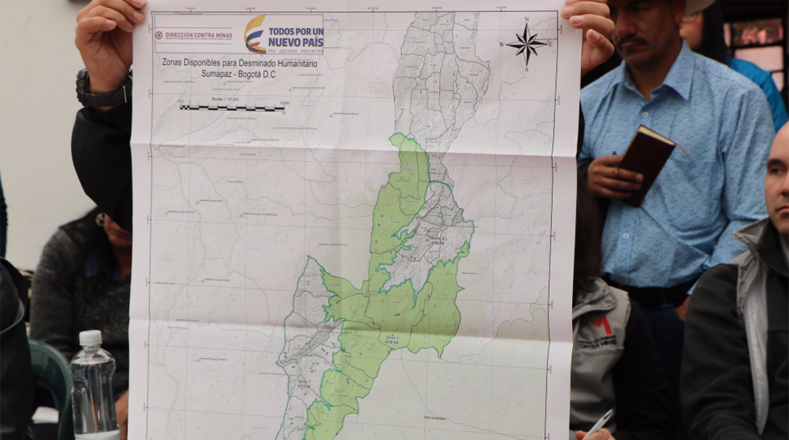 La meta del Gobierno es que para el 2021 Colombia no tenga minas antipersonales.