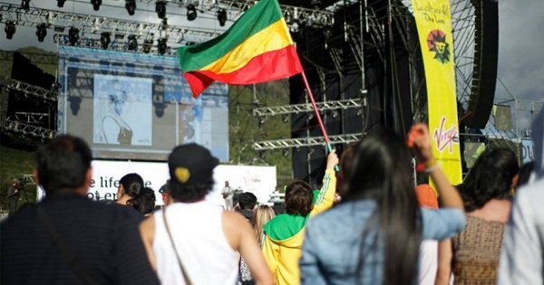 The 17-hour event closes with a final act from reggae artist Ky-Mani Marley, a Jamaica native.