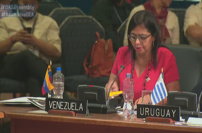 Este martes los cancilleres sostuvieron su primer diálogo público para debatir sobre una declaración conjunta sobre la situación de Venezuela.