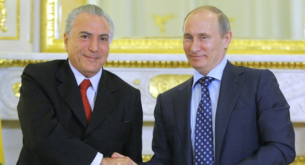 Brasil y Rusia estrechan cooperación económica.