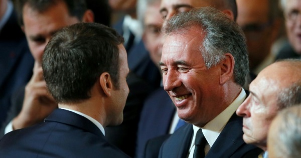 Francois Bayrou was a close ally of Emmanuel Macron and helped him rise to the presidency.