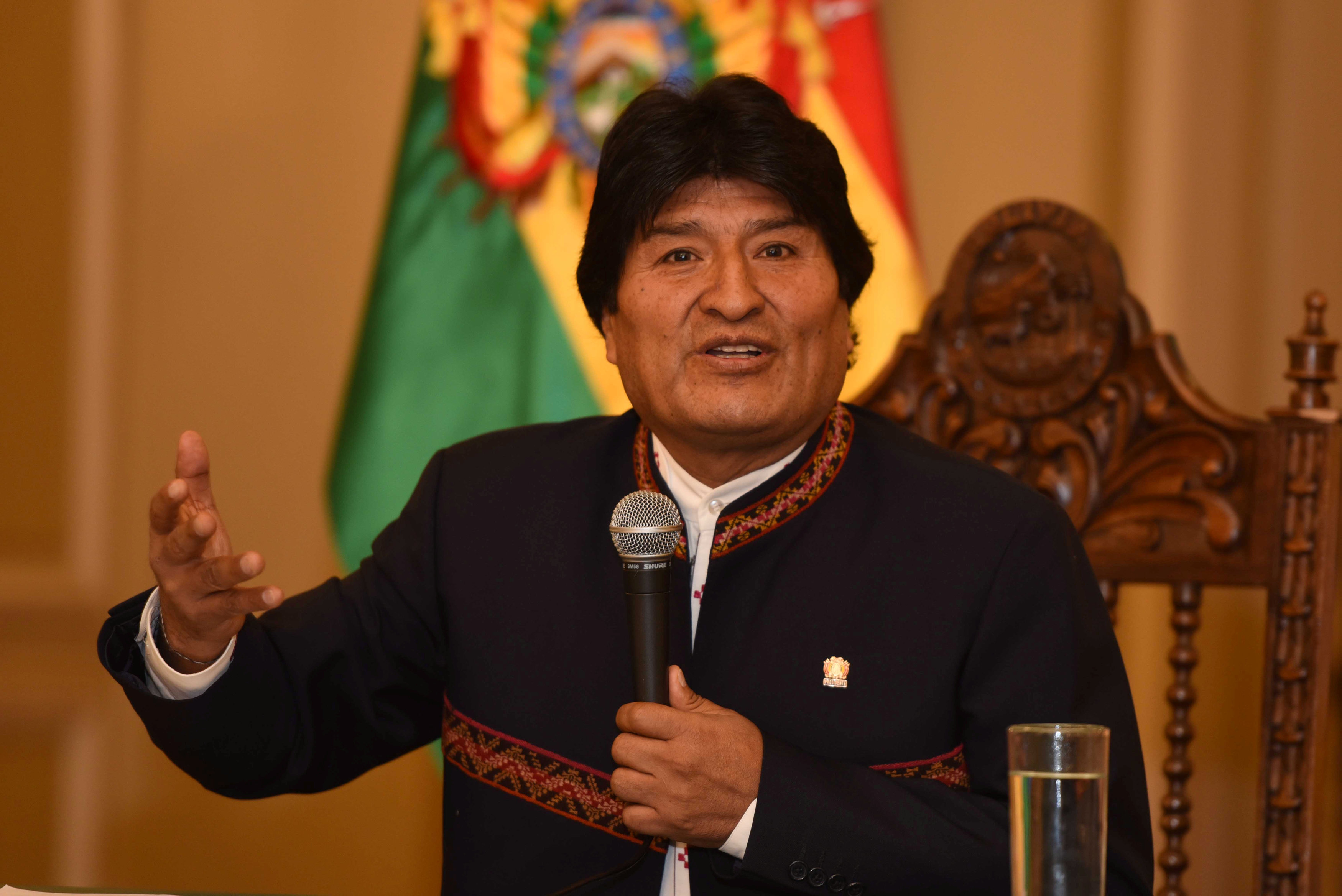 El presidente Evo Morales saludó al Gobierno, a las FARC -EP y al pueblo colombiano.