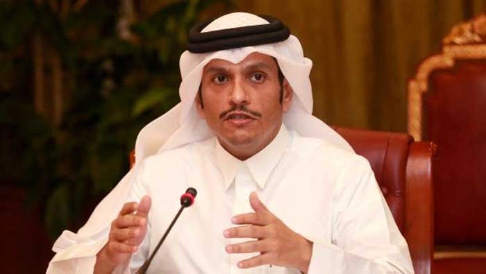El diplomático denunció que sobre Qatar 