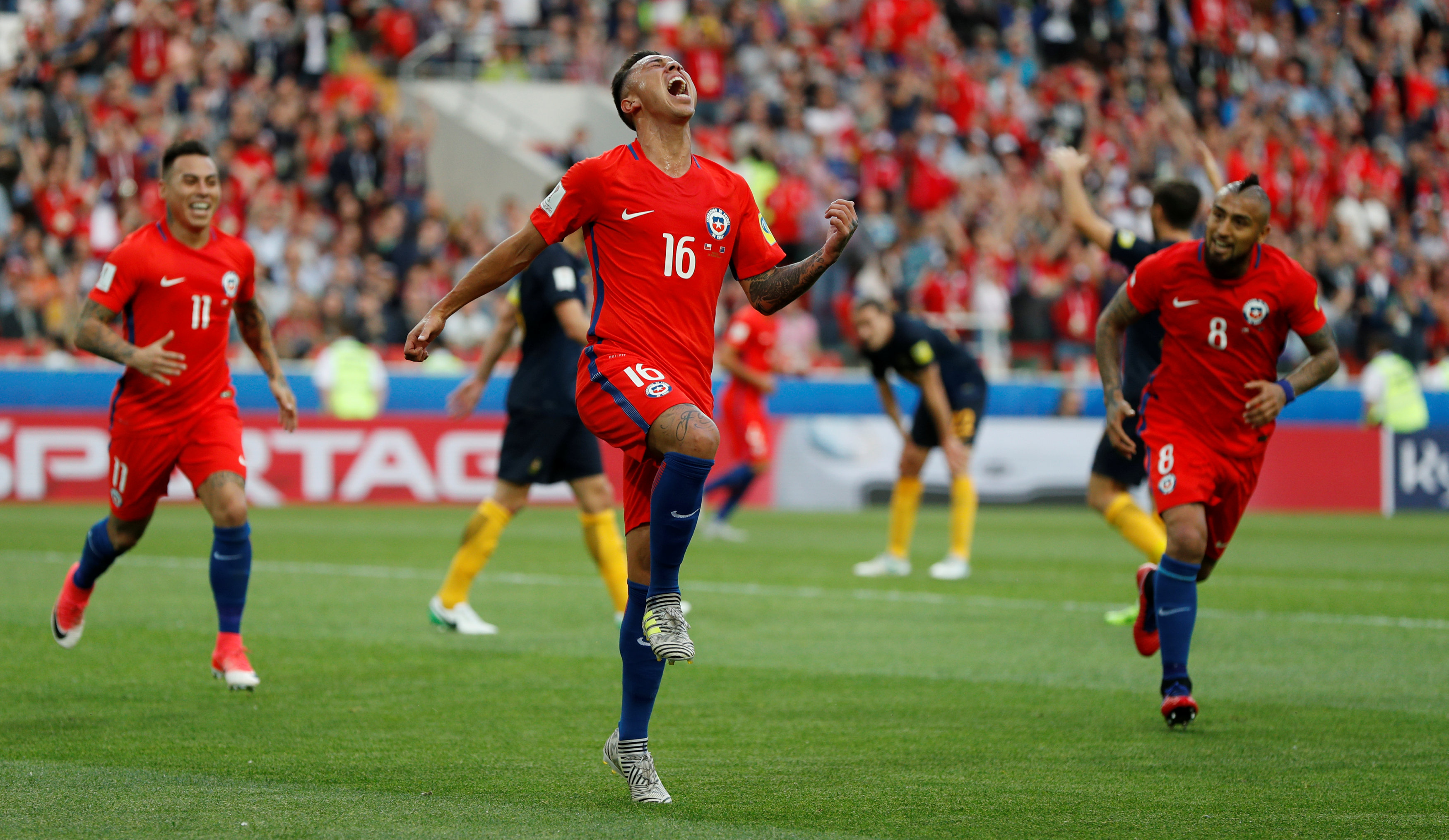 Tras estos resultados, Chile deberá enfrentarse a Portugal y Alemania a México la próxima semana.