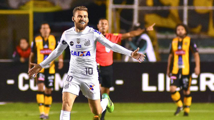 El jugador brasileño pertenece al Santos hasta diciembre de 2017, por lo que sólo puede negociar con otro club a partir del 1 de julio.