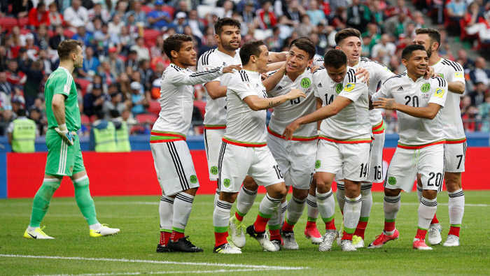 Los mexicanos vienen de vencer a los rusos, organizadores de la Copa.