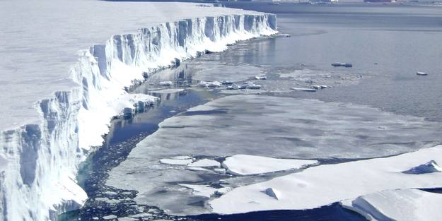 Las áreas sin hielo en la Antártida miden entre menos de un kilómetro cuadrado y miles de kilómetros cuadrados.
