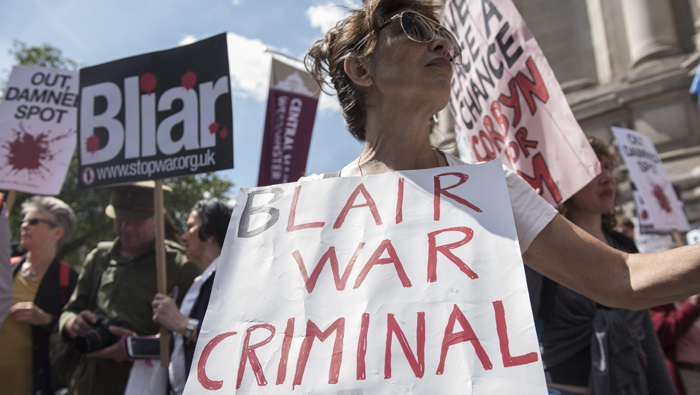 El pueblo británico condeno la intervención del país en la invasión a Irak