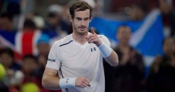 Murray described seeing divots on court.