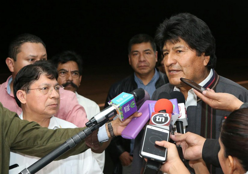 El presidente Evo Morales se encuentra en Managua, Nicaragua, para participar en el XXIII Foro de Sao Paulo y tener reuniones de carácter bilateral.