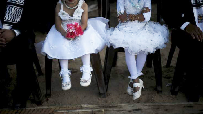 Una de cada tres niñas contrajo matrimonio o comenzó una unión marital antes de los 15 años, según datos de la Unicef.