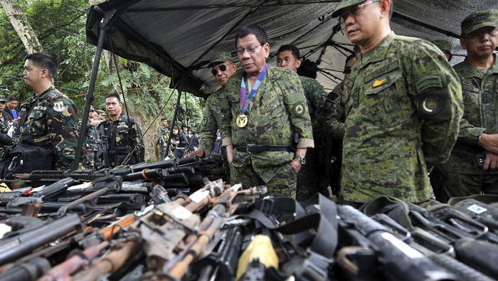 Duterte ha llamado a luchar contra el terrorismo en el país