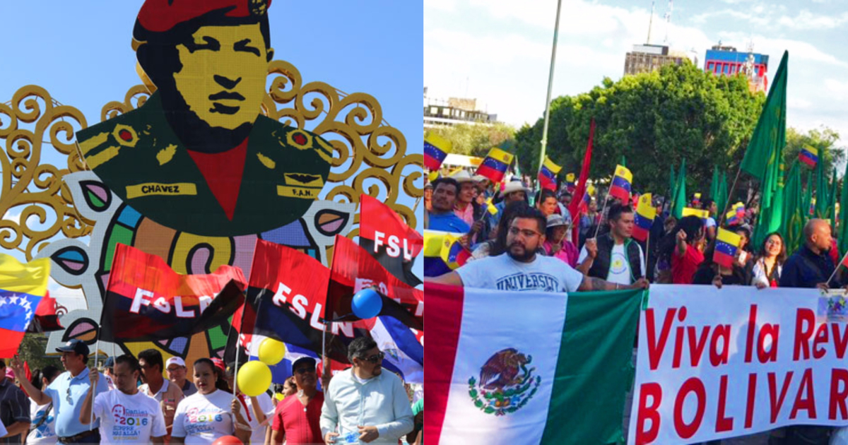 Social movements across Mexico and Central America are among those expressing solidarity with Venezuela's fight against imperialist intervention.