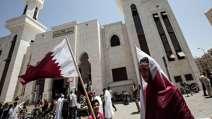 Los qataríes y sus residentes sufren por el bloqueo de los países vecinos, encabezados por Arabia Saudí, según explicoAli Bin Samikh Al-Marri.