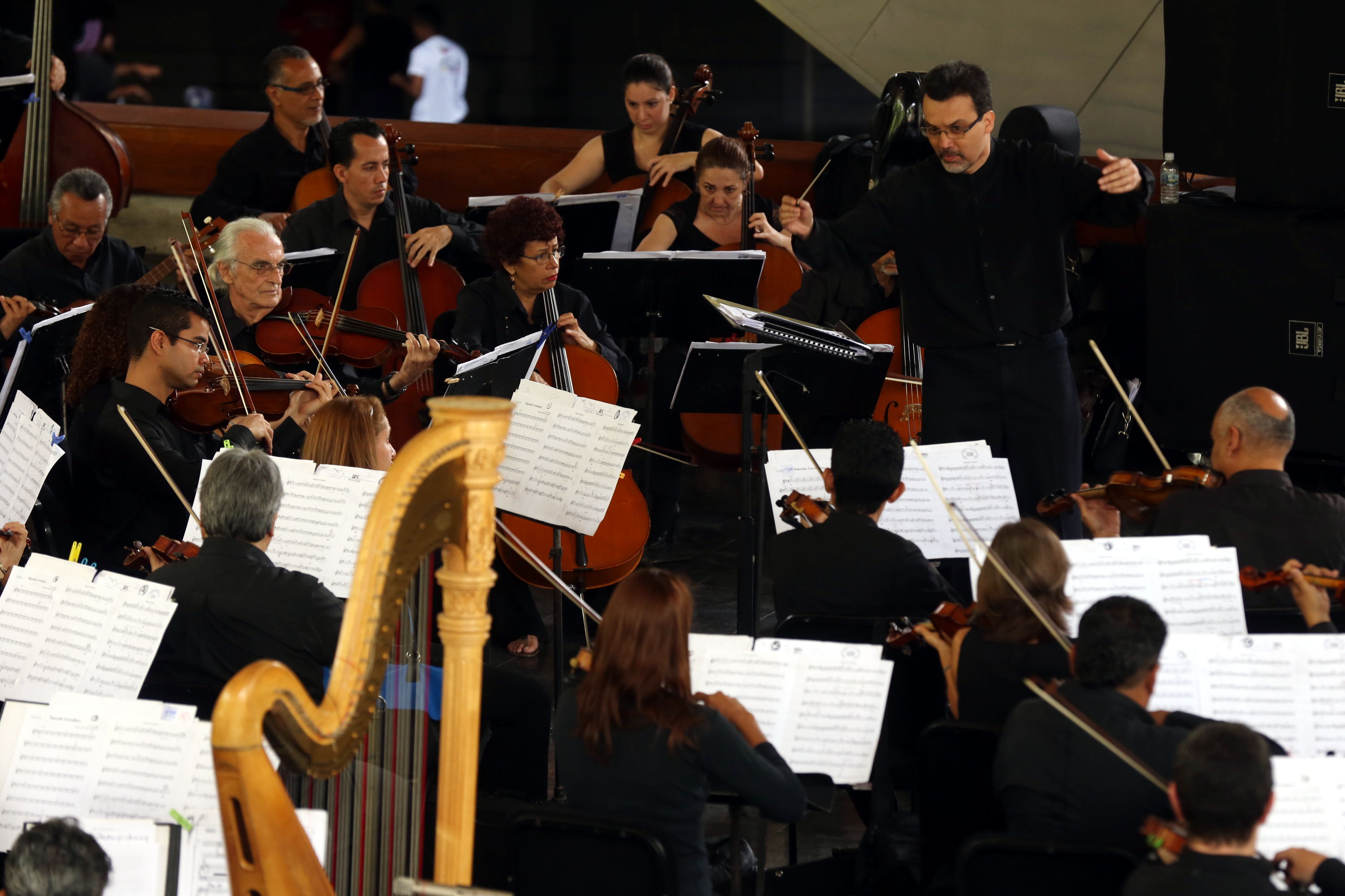 La Orquesta Filarmónica Nacional de Venezuela fue creada en 1987.