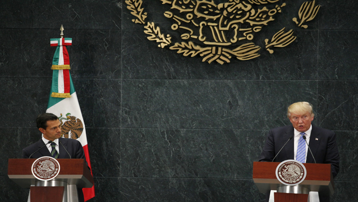 Peña Nieto: “Es un tema relacionado con la dignidad de México y tiene que ver con el orgullo nacional de mi país”.