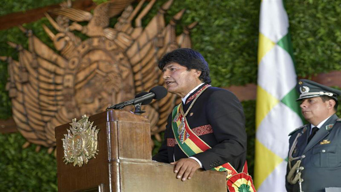 Morales criticó la postura de Estados Unidos sobre su poderío nuclear.