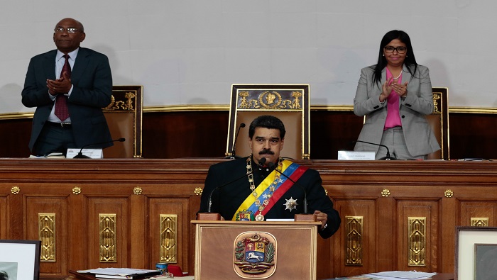 La presidenta de la ANC destacó como un acto de dignidad la postura de Maduro ante el Poder Originario.