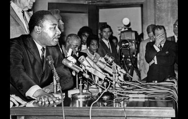 Dr. Martin Luther King visited Watts after the riots, some reports suggest he wasn't warmly received by residents