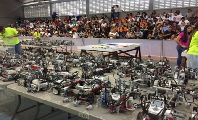 The National Robot Olympiad in Costa Rica is underway.