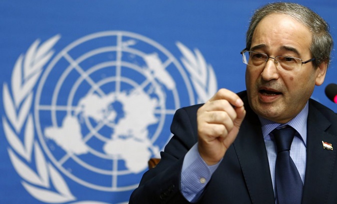 Syrian Foreign Minister Fayssal Mikdad.