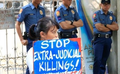 Since Duterte took office, more than 3,500 people have been killed in what the Philippine National Police says were gunfights with drug suspects.