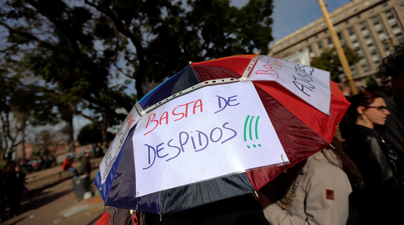 Tras la protesta de los trabajadores, el presidente Mauricio Macri se pronunció y calificó la marcha como "una pérdida de tiempo" y una modalidad que "no lleva a ningún lugar".